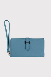 Zoozie Bags Cartera de Mujer Azul Piel PU 17x1.5x9 cm Elegante y Sofisticada para Uso Diario y Regalo Perfecto